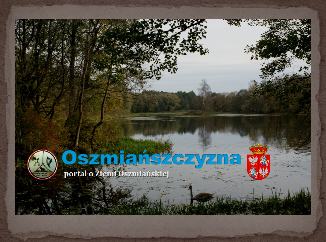  jeziorko_w_zalesiu_oginskich_i_tytul_portalu genealogia oszmiański