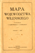 mapa woj. wileńskiego 1928 genealogia kresy oszmiański