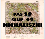 ikona mapy sztabowej Michalszki genealogia kresy oszmiański